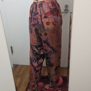 Vintage URU silk pants
